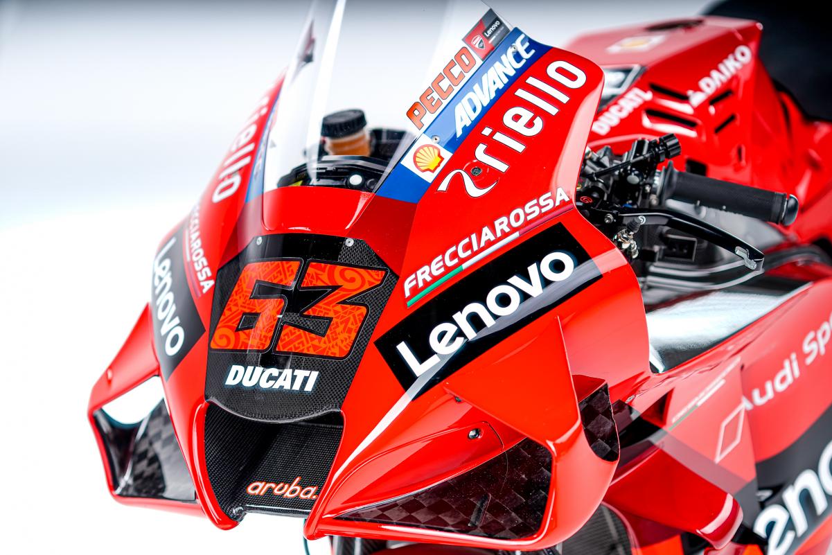 Lenovo szponzorált MotoGP motor