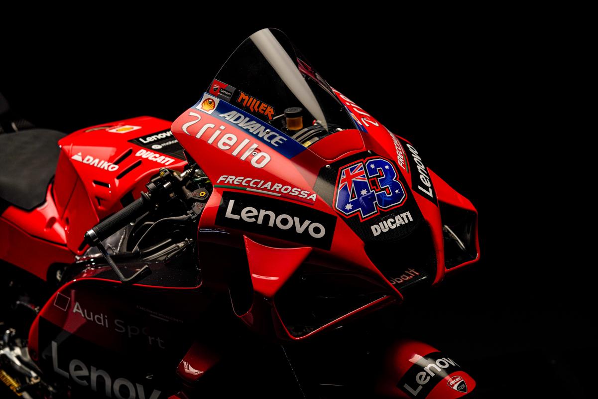Lenovo szponzorált MotoGP motor
